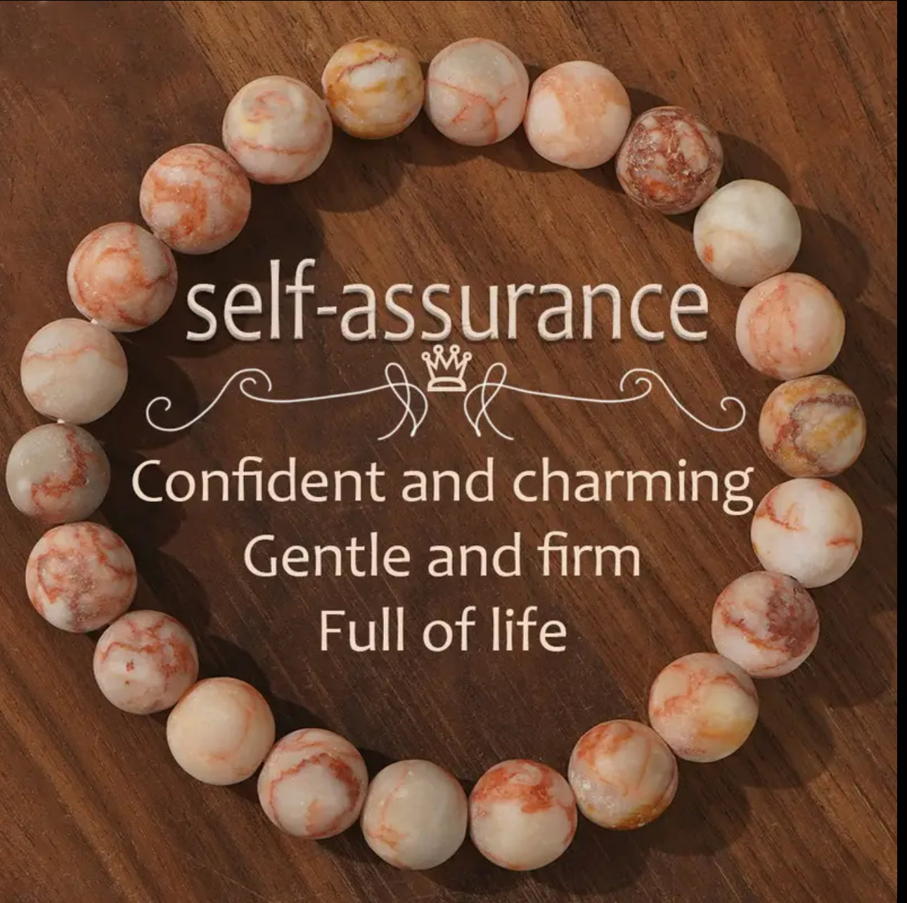 Bracelet Douceur et Équilibre – Jaspe Rose
