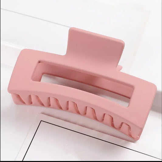 Pince à cheveux rectangulaire