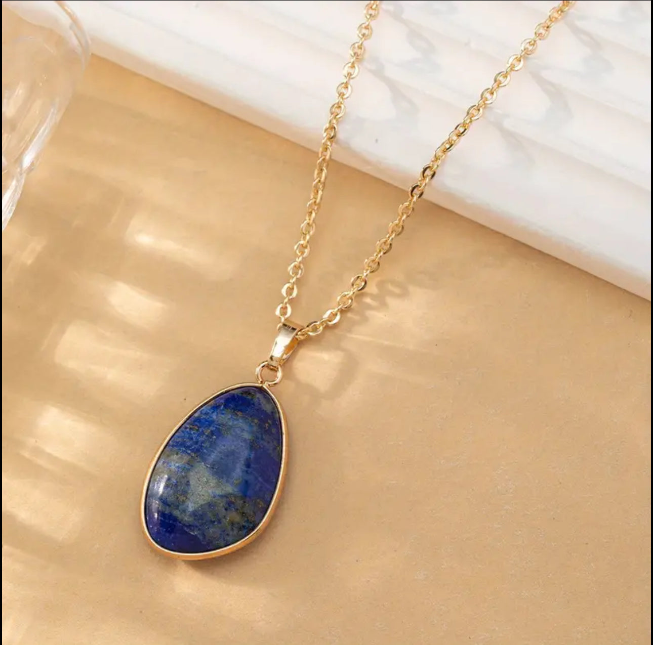 Collier “Éclat d’Azur” en Lapis-Lazuli