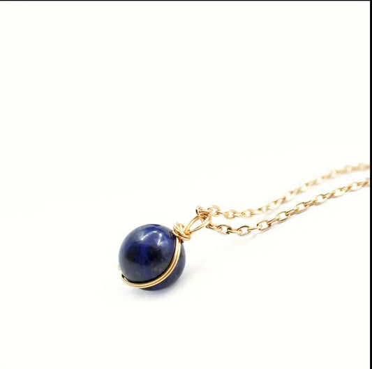 Collier Pendentif Lapis-Lazuli – Sagesse et Harmonie