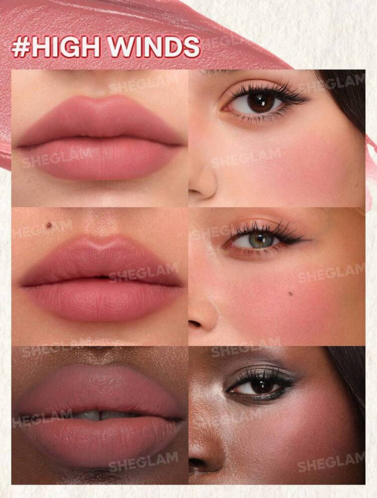 SHEGLAM Crème Lèvres et Joues "Air Plush" - Lip & Cheek Mousse (7 g)