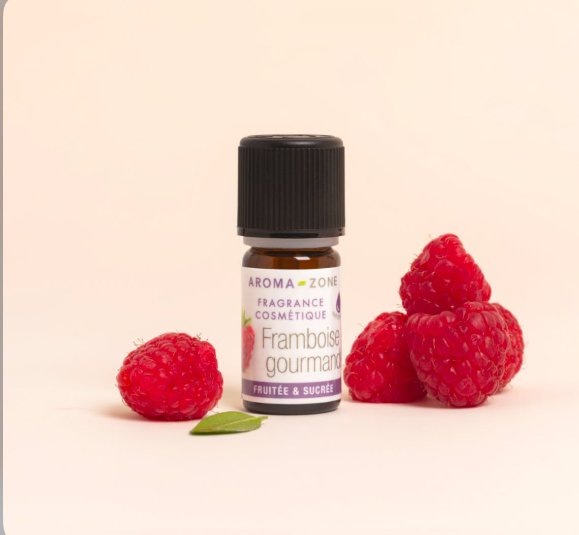 Fragrance naturelle Framboise gourmande