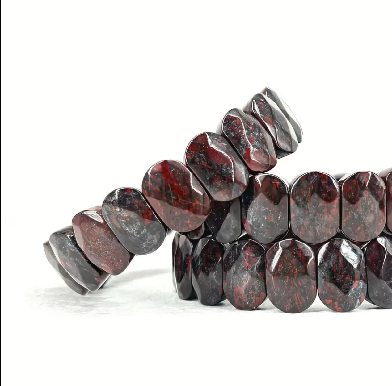 Bracelet en Grenat Naturel - Passion & Vitalité