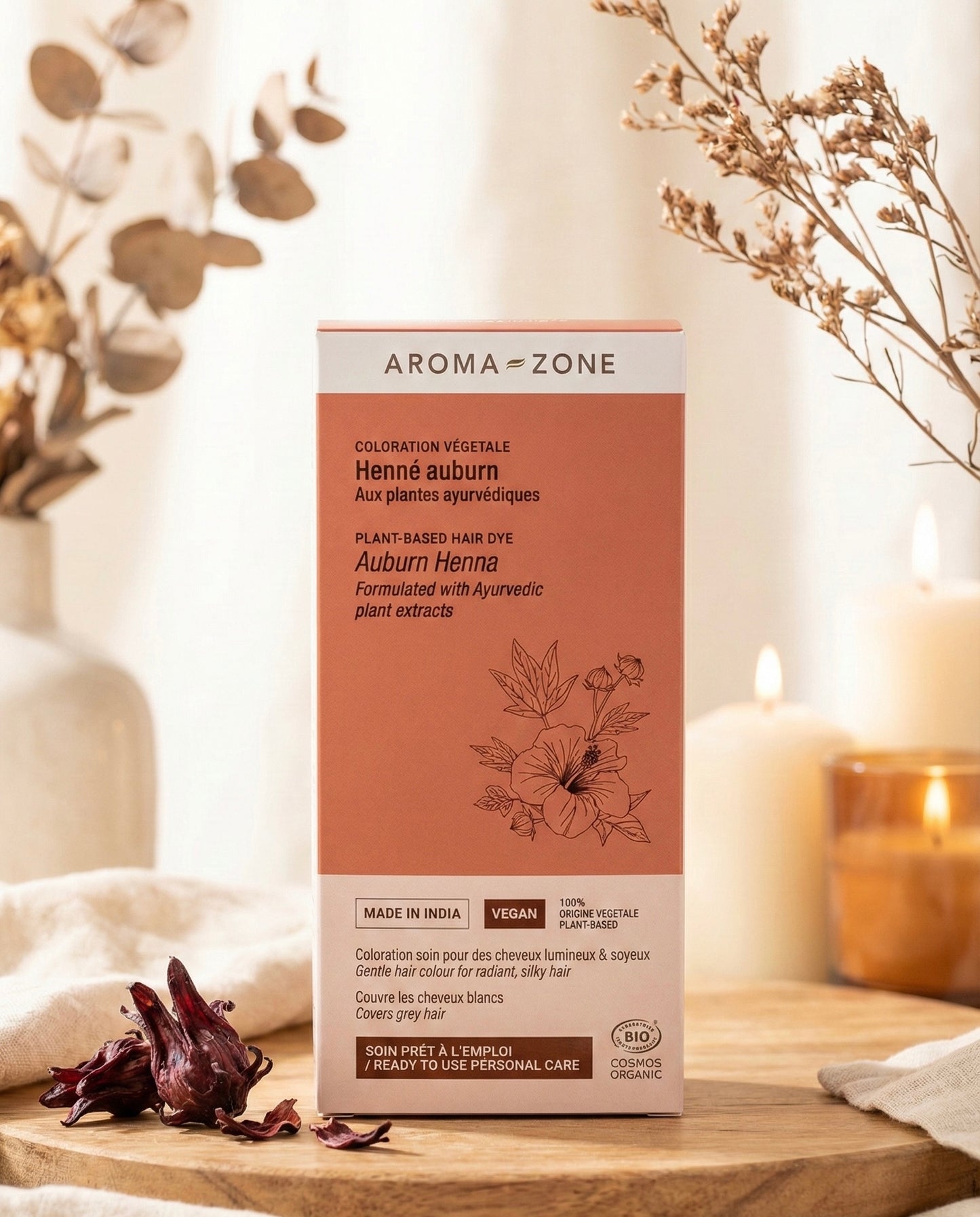 Henné Auburn BIO - coloration végétale