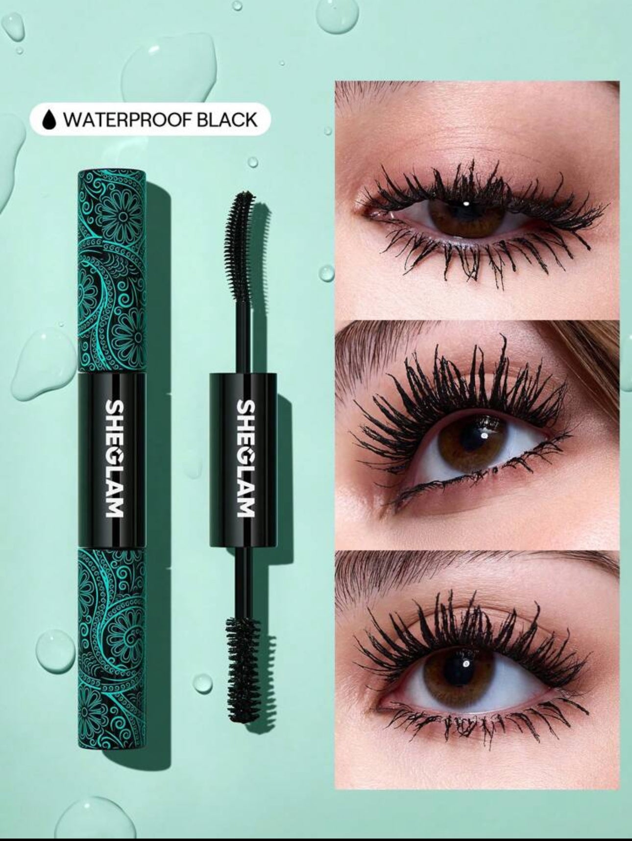SHEGLAM Mascara Double Embout "All-In-One" - Volume & Longueur (4g x 2)