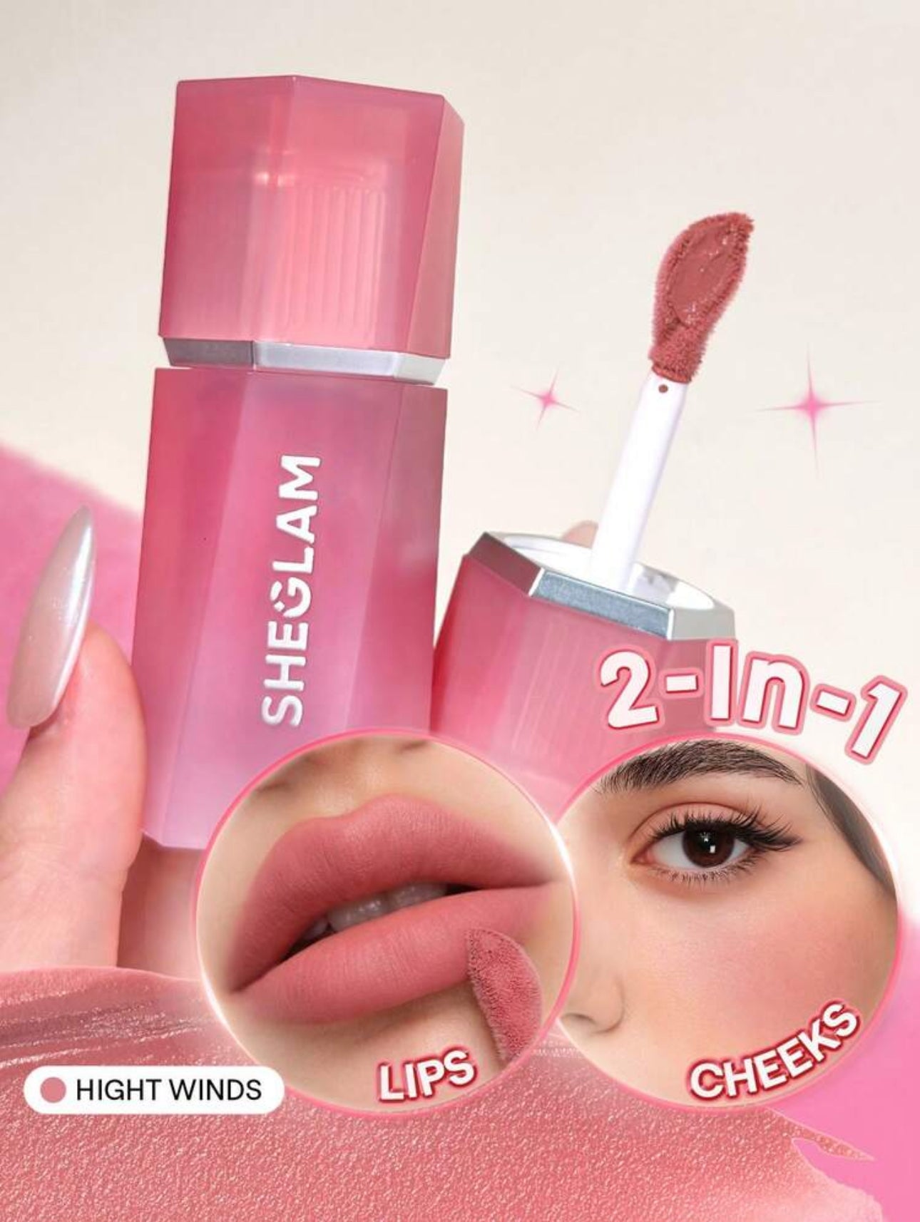 SHEGLAM Crème Lèvres et Joues "Air Plush" - Lip & Cheek Mousse (7 g)
