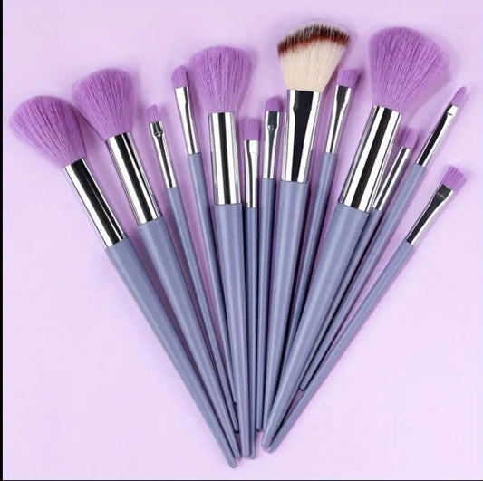 Set complet de 13 pinceaux de maquillage