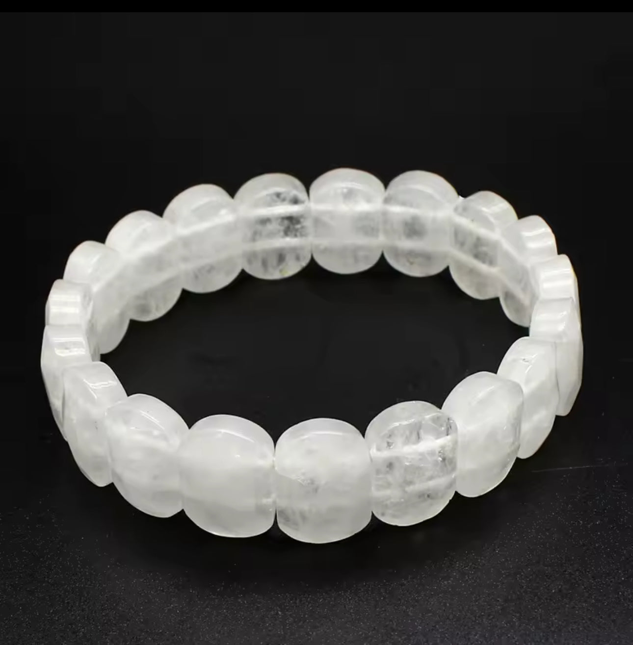 Bracelet "Clarté Pure" en Cristal de Roche