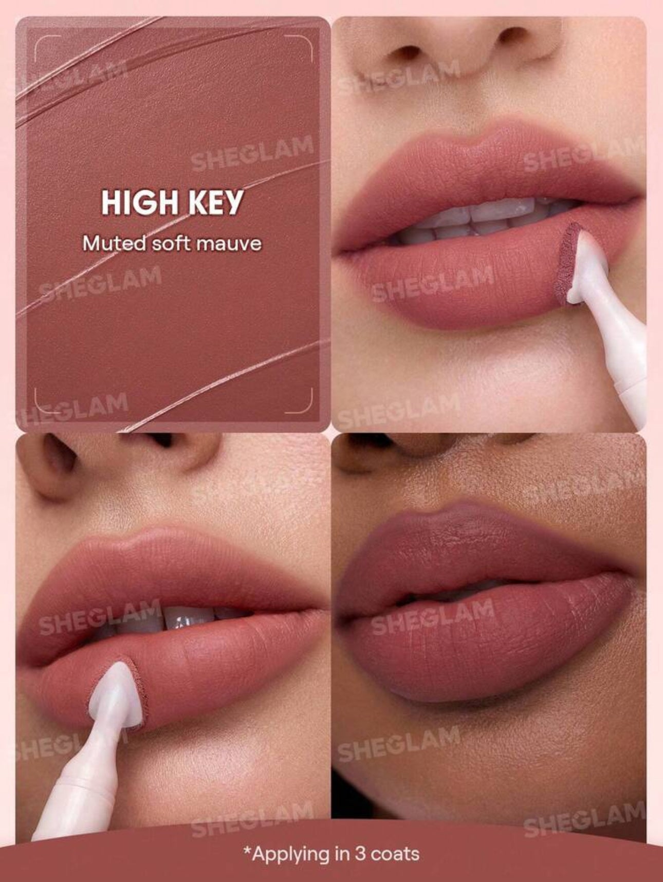 SHEGLAM Stylo à Lèvres Mat Flouteur "Marshmallow Puff" - Lip Blur Pen (1.75 g)