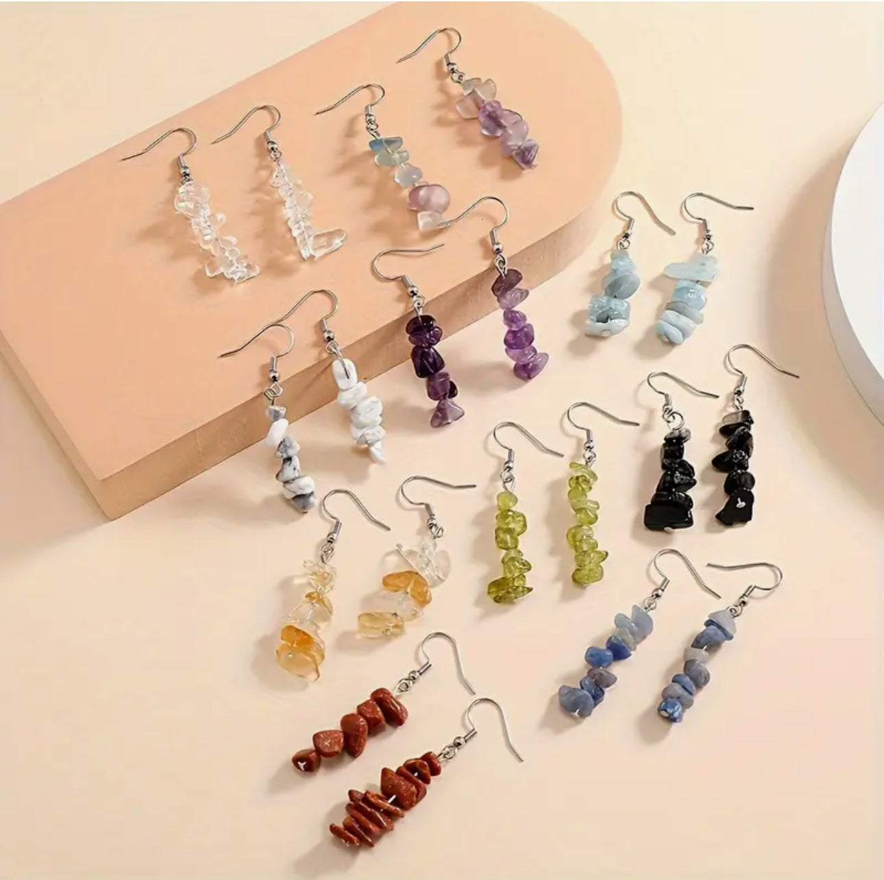 Boucles d'oreilles "Sérénité Spirituelle" en Améthyste