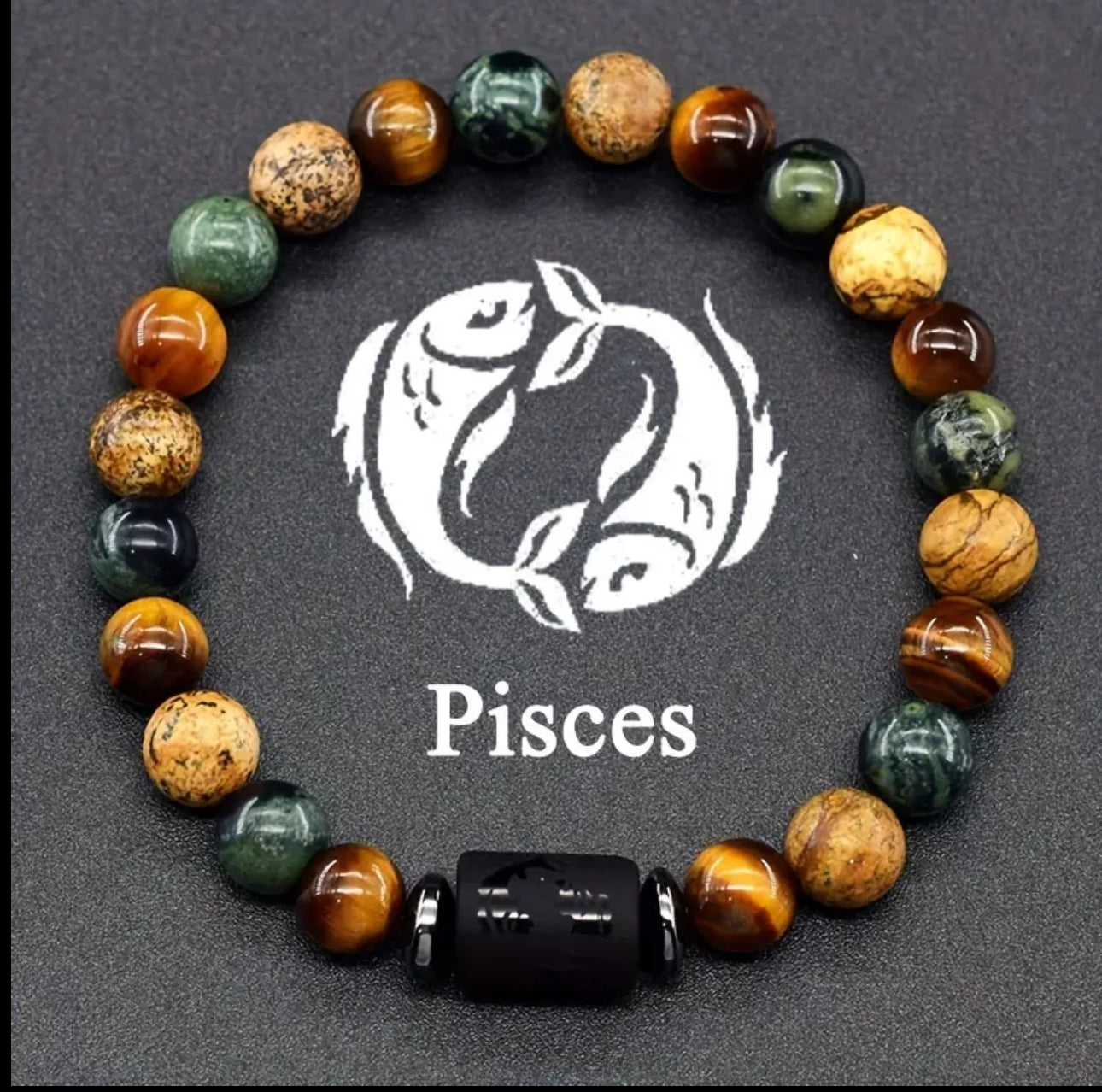 Bracelet Astro Poissons – Intuition, Sensibilité & Protection