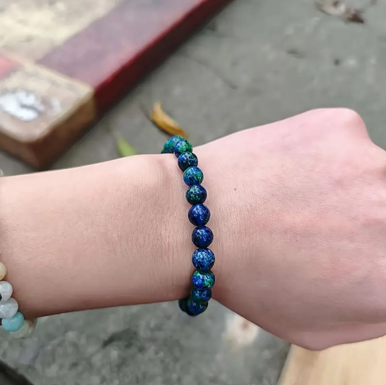 Bracelet en Lapis Lazuli Naturel - Élégance et Sagesse
