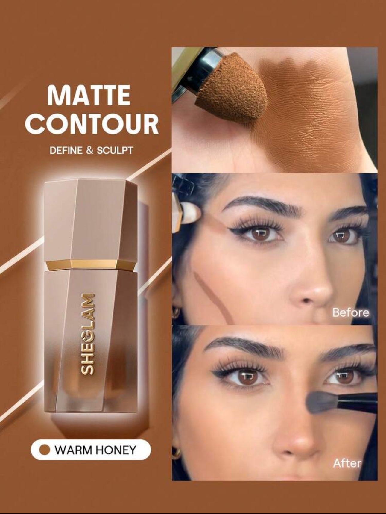 SHEGLAM Contour Liquide "Sun Sculpt" - Fard à Sculpter (5.2 ml)