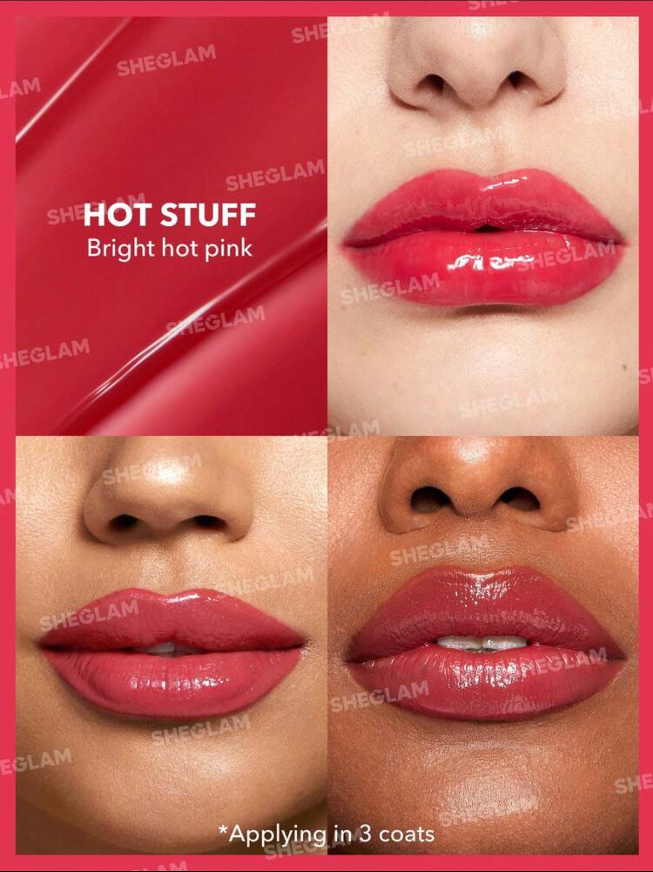 SHEGLAM Stick à Lèvres Repulpant "Pout-Perfect Shine" - Lip Plumper (2 g)