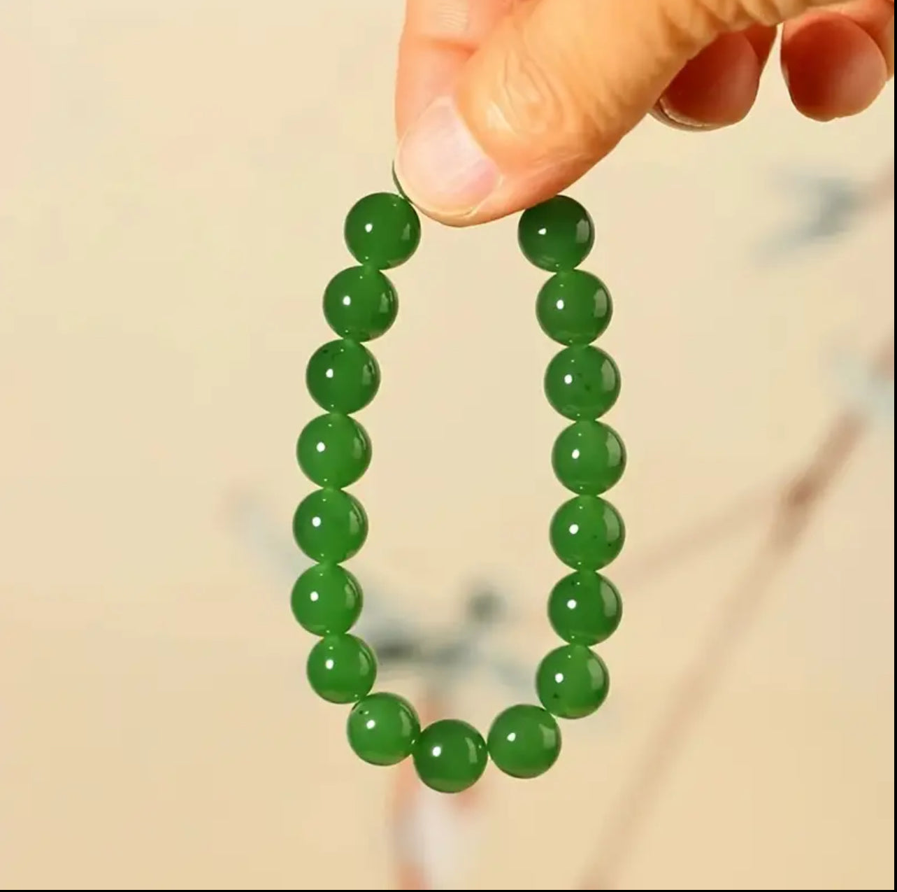 Bracelet Abondance et Harmonie – Jade Vert