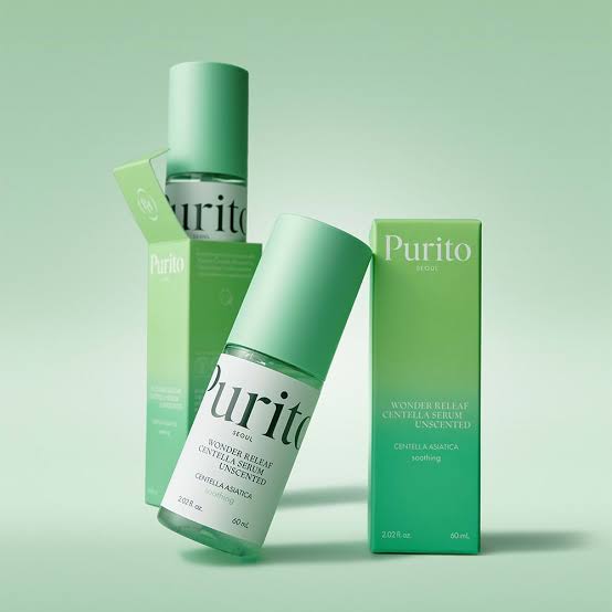 Purito SEOUL - Wonder Releaf Centella Serum Unscented - Sérum au Centella sans parfum