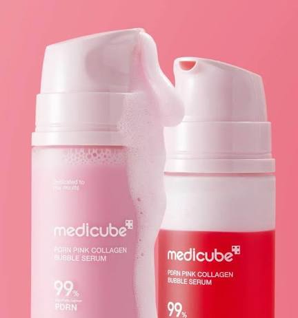 Medicube – PDRN Pink Collagen Bubble Serum – Sérum Régénérant Éclat & Fermeté au PDRN