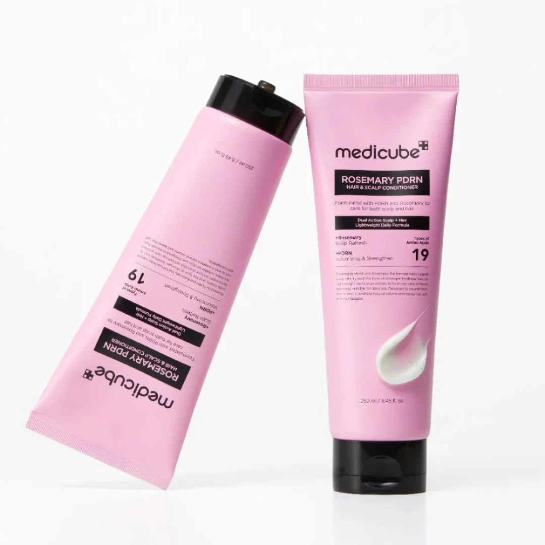 Medicube Rosemary PDRN Hair & Scalp Conditioner | Après-Shampooing Soin Cheveux & Cuir Chevelu au Romarin & PDRN