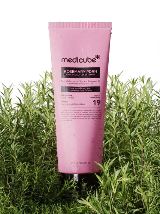 Medicube Rosemary PDRN Hair & Scalp Conditioner | Après-Shampooing Soin Cheveux & Cuir Chevelu au Romarin & PDRN