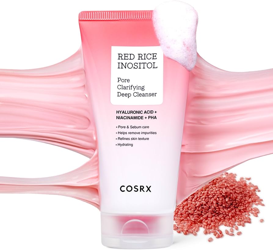 Cosrx - Nettoyant Visage Clarifiant Pore & Sébum Red Rice Inositol