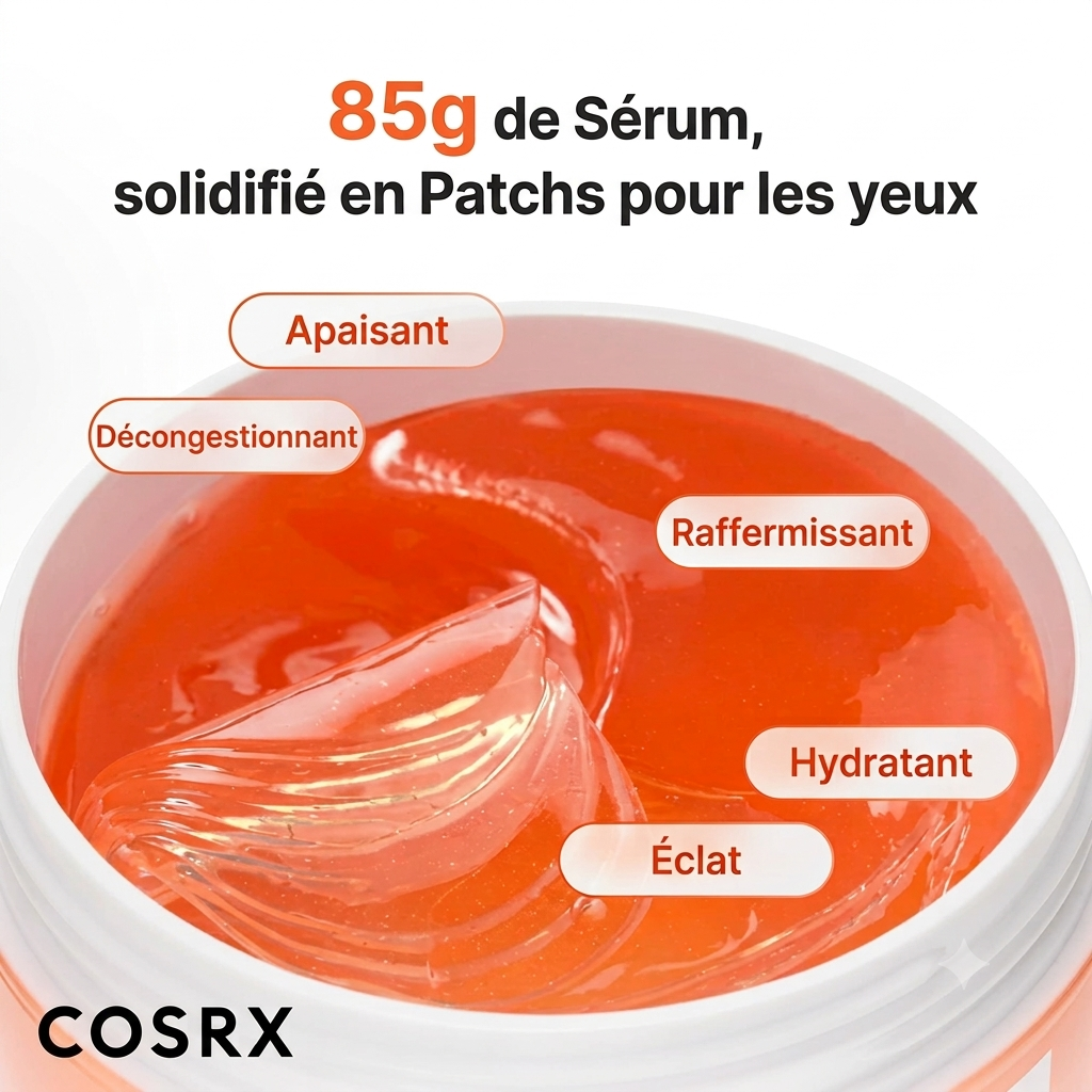 Cosrx - Patchs Hydrogel Vitalisants Yeux 5 PDRN & Collagène