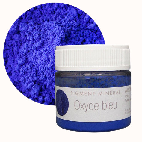 Oxyde minéral bleu