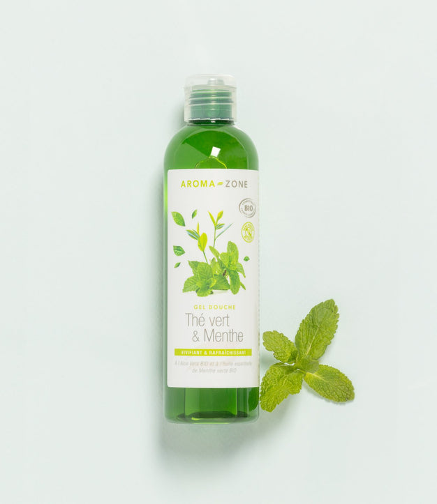 Gel douche Thé vert & Menthe BIO