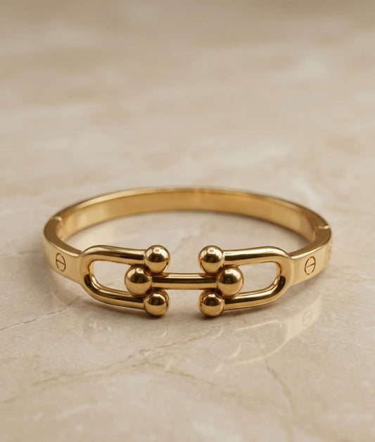 Bracelet Jonc "Orion" – Design Industriel & Acier Inoxydable 316L