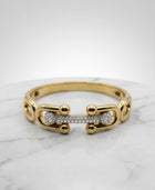 Bracelet Jonc "Nexus" – Acier Inoxydable 316L & Barre Pavée