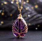 Collier “Arbre de Sagesse” en Améthyste
