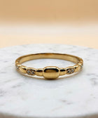 Bracelet Jonc "Alba" – Maillons Galbés & Cristaux