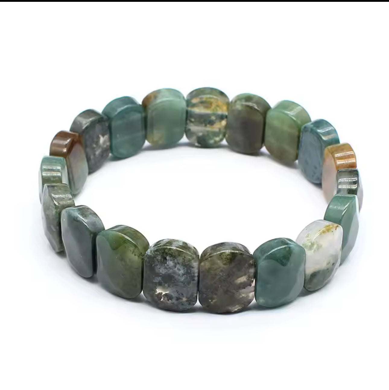 Bracelet "Terre d'Harmonie" en Agate Indienne