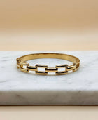 Bracelet Jonc "Linea" à Maillons – Acier Inoxydable 316L