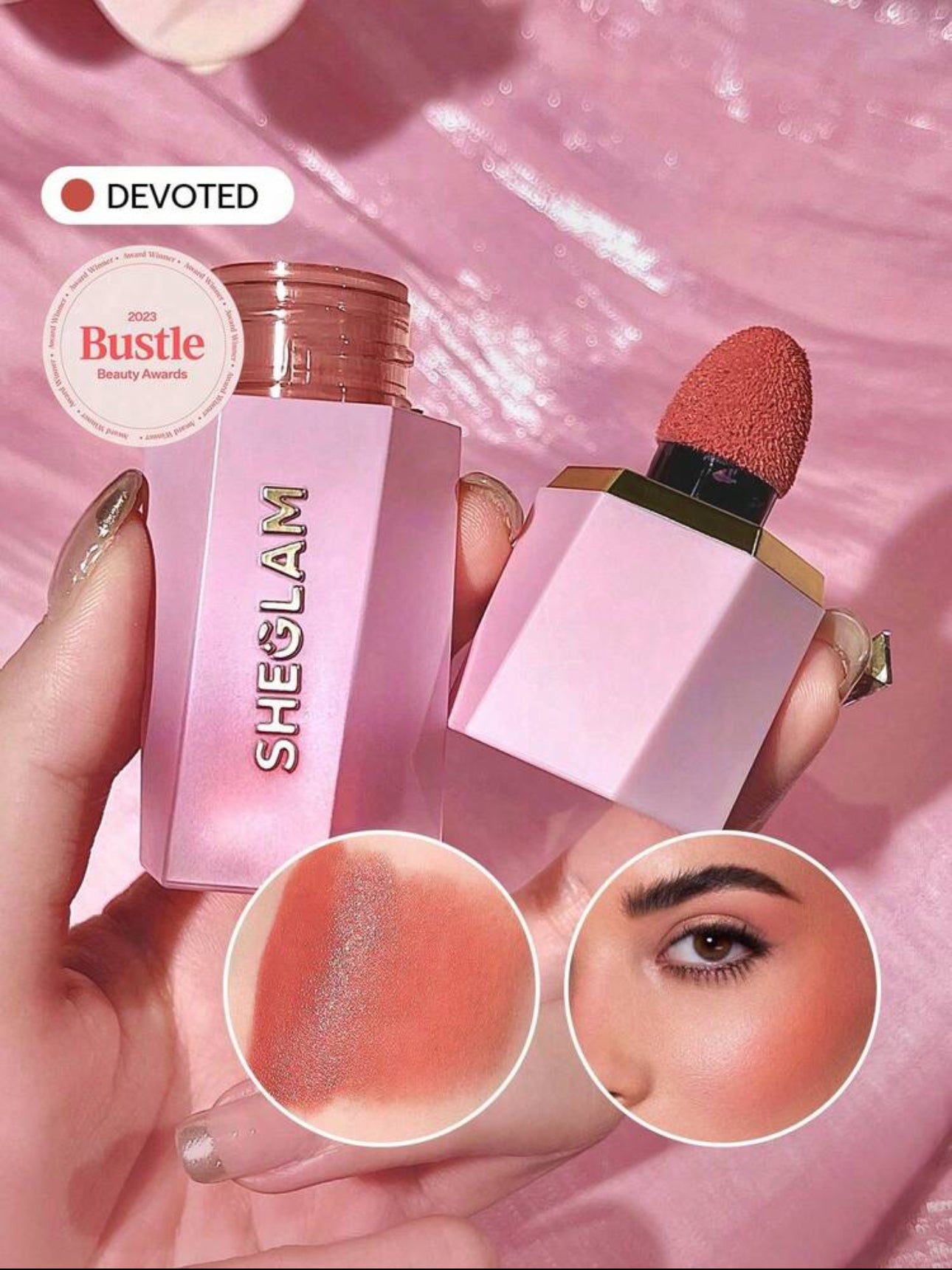 SHEGLAM Blush Liquide "Color Bloom" - Fard à Joues Effet Bonne Mine (5.2 ml)