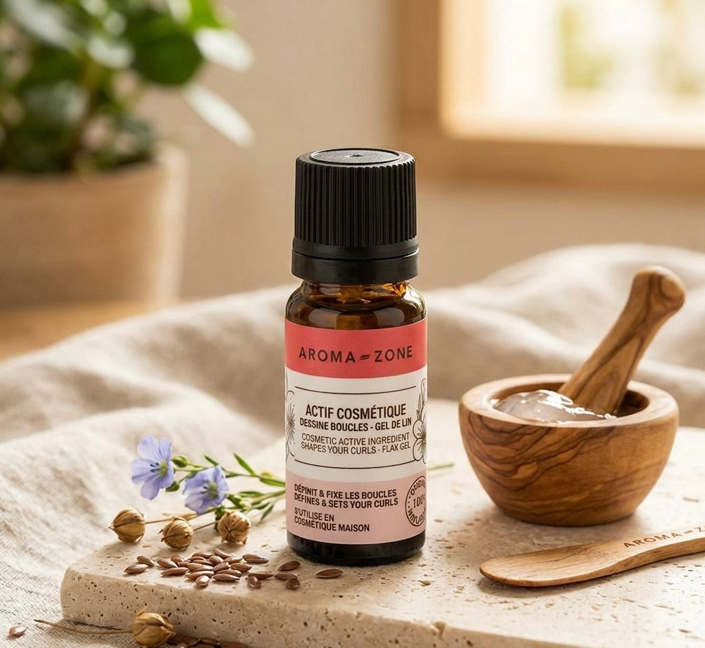 Actif Dessine boucles - gel de lin