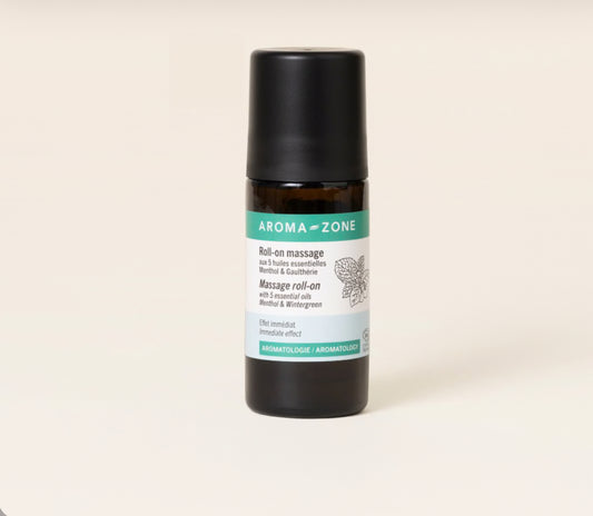 Roll-on massage aux 5 huiles essentielles