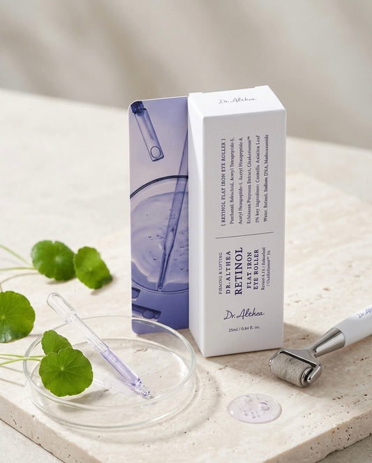 Dr. Althea - Retinol Flat Iron Eye Roller : Le Soin Cryo-Lifting Anti-Âge