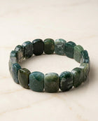 Bracelet "Éveil de la Nature" : Agate Mousse & Sérénité