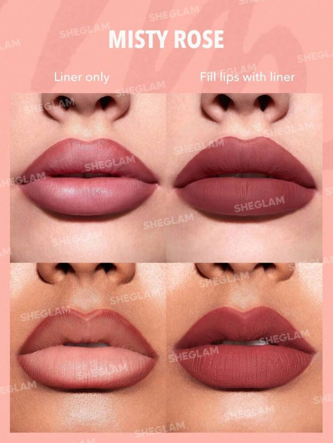SHEGLAM Ensemble de 3 Crayons à Lèvres "So Lippy" - Lip Liner Set (3 x 0.25 g)