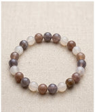 Bracelet "Douceur Lunaire" en Pierre de Lune Multicolore