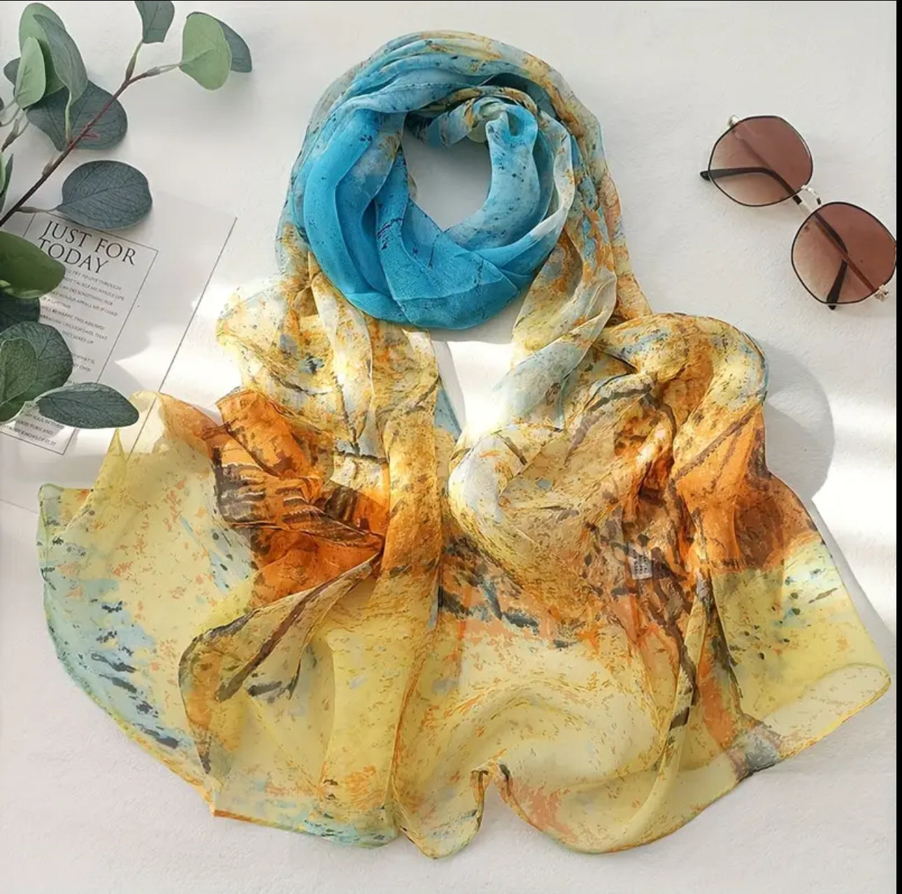 Écharpe Bohème Élégante – Collection Couleurs de la Nature