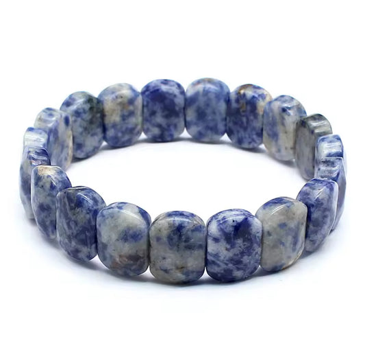 Bracelet "Harmonie Céleste" en Sodalite