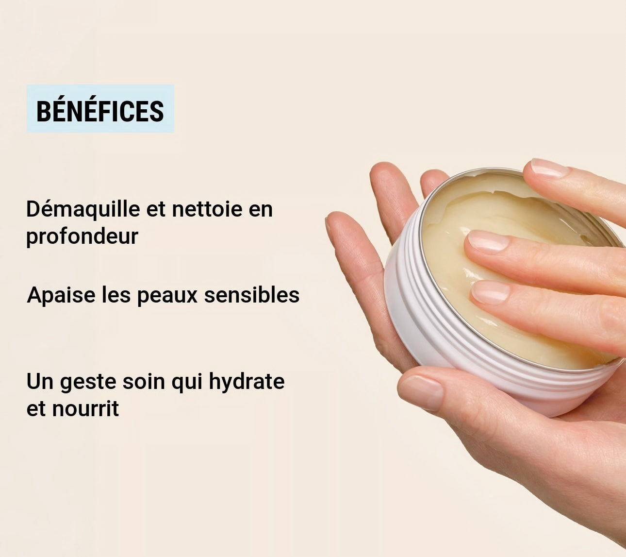 Baume démaquillant soin Avoine & Phytostérols