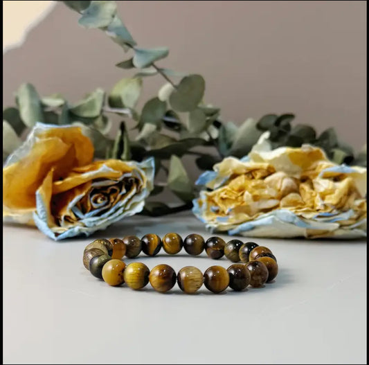 Bracelet en Œil de Tigre – Confiance et Protection
