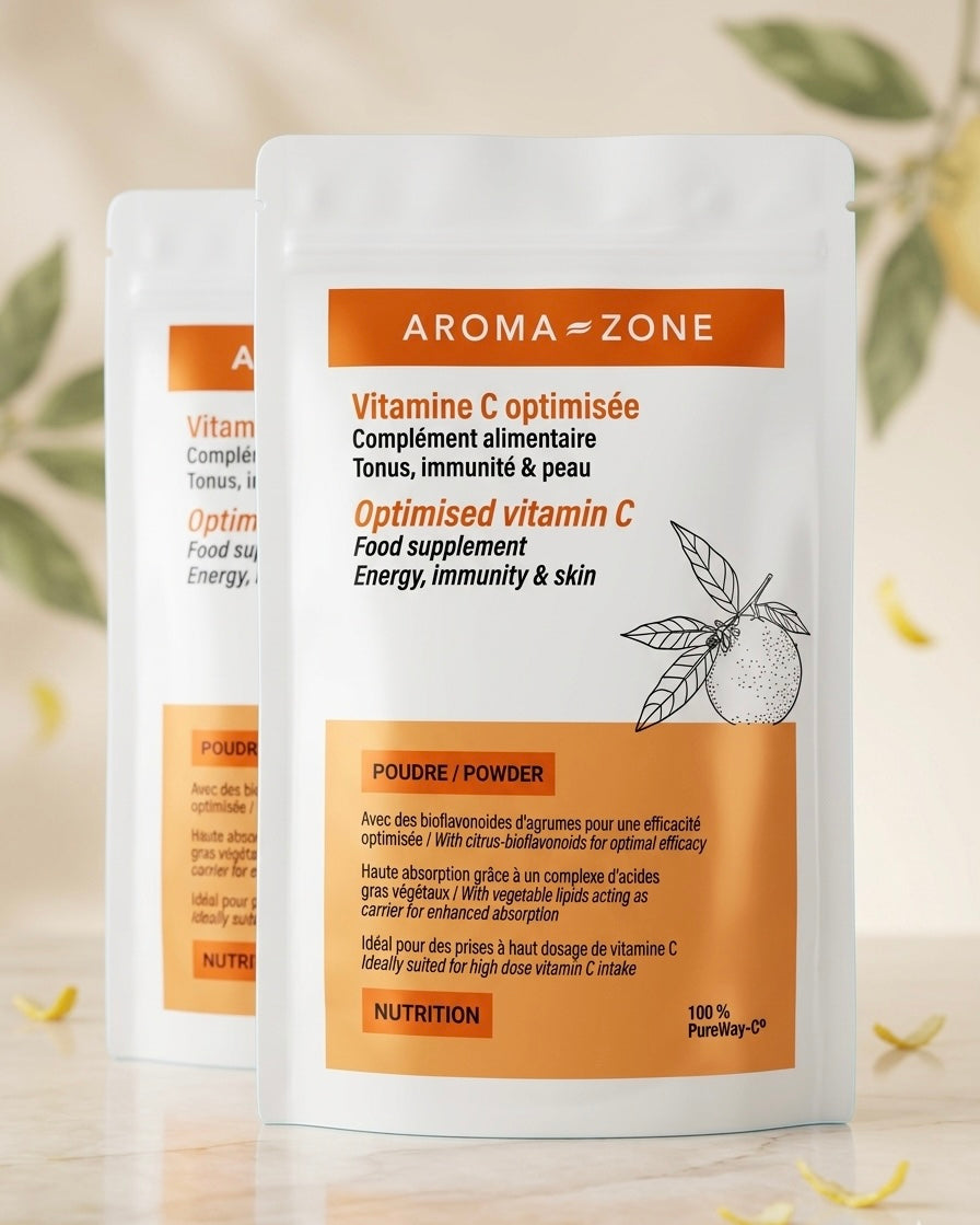 Vitamine C optimisée en poudre - 150 G - Complément alimentaire