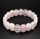 Bracelet "Douceur Infinie" en Quartz Rose