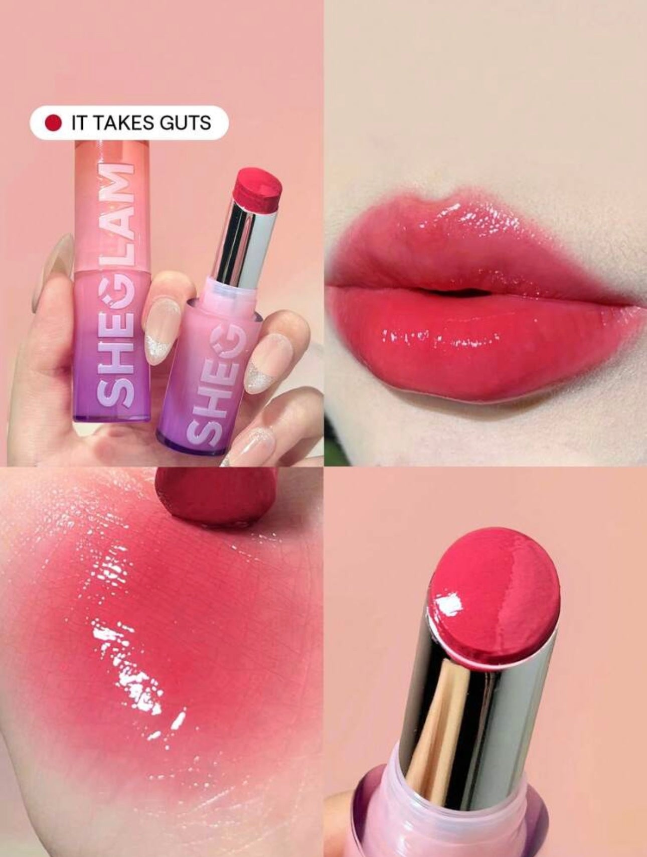 SHEGLAM Rouge à Lèvres Haute Brillance "Mirror Kiss" (2.9 g)
