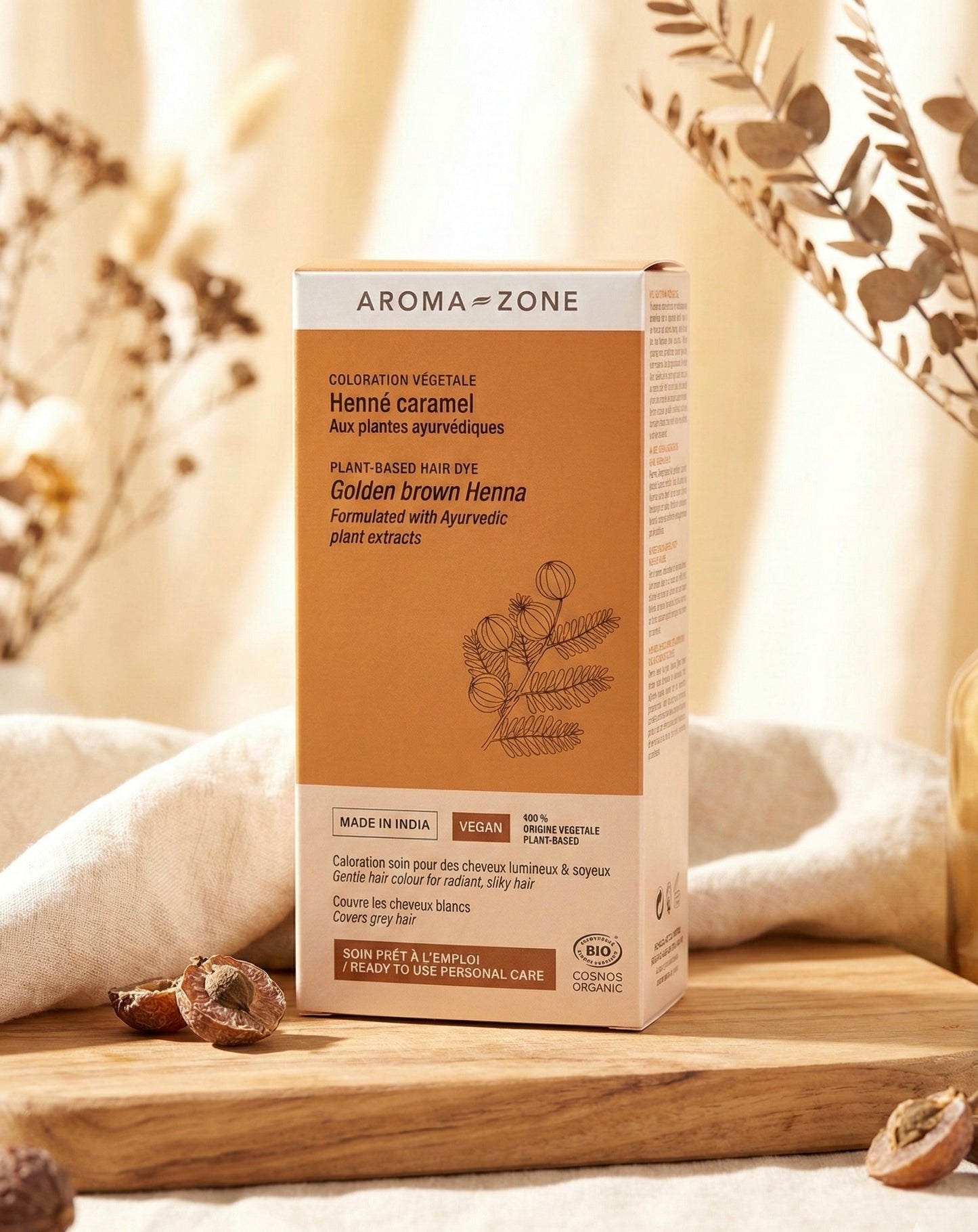 Henné Caramel BIO - coloration végétale