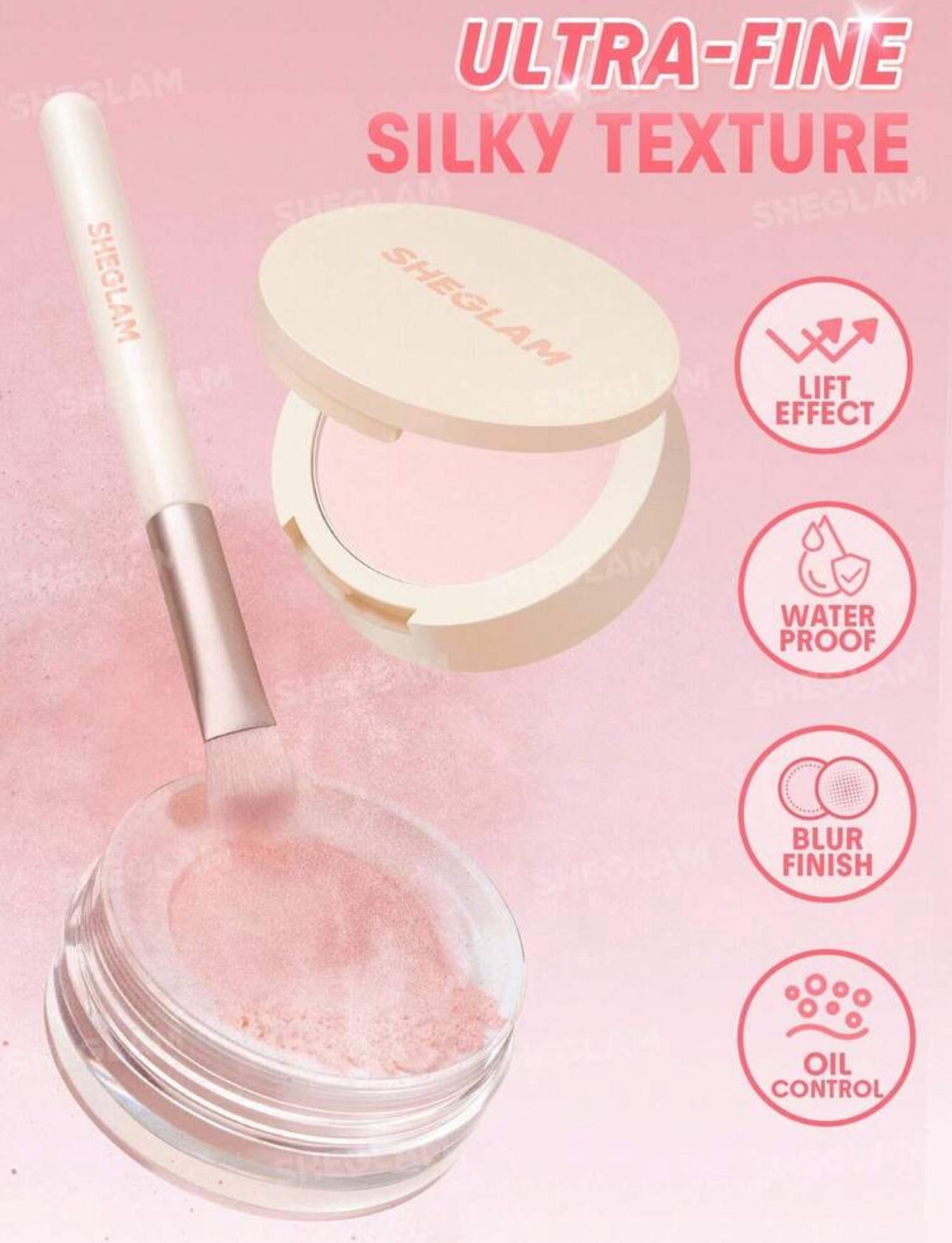 SHEGLAM Duo de Poudres Fixantes "Insta-Ready" - Blur & Lift (14 g)