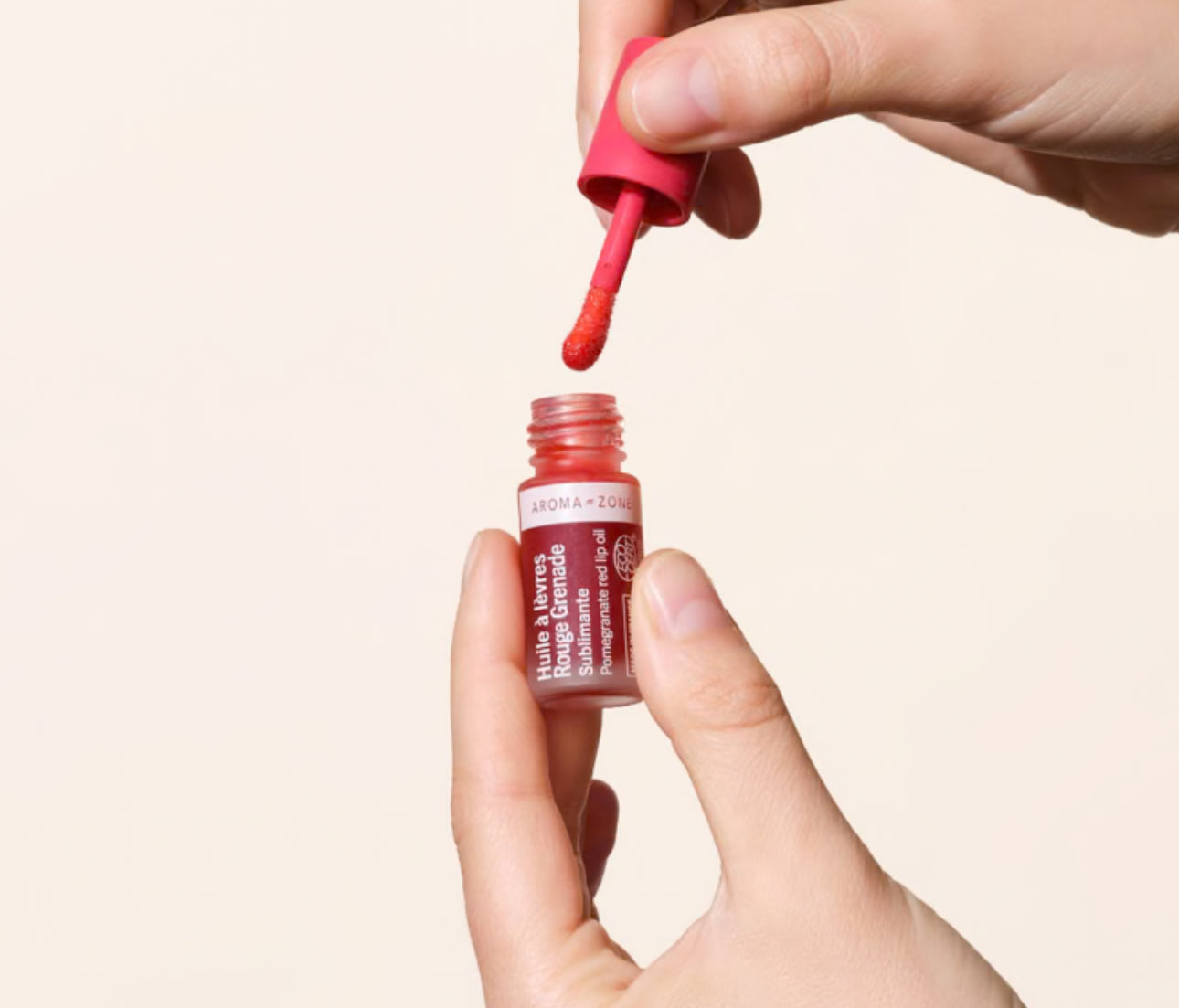 Huile à lèvres soin teintée - Rouge Grenade